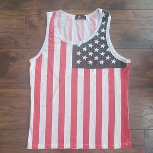 American Flag Tank Top